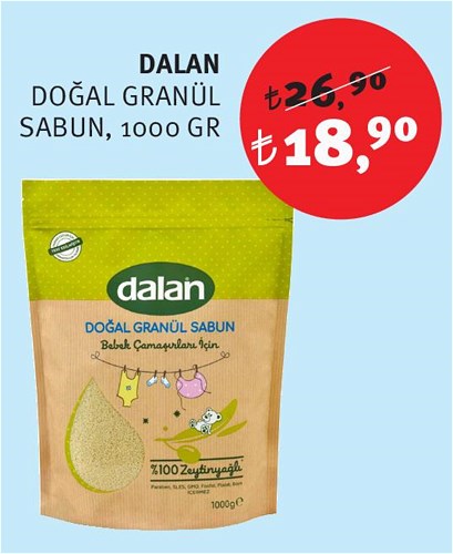 Dalan Doğal Granül Sabun 1000 Gr image