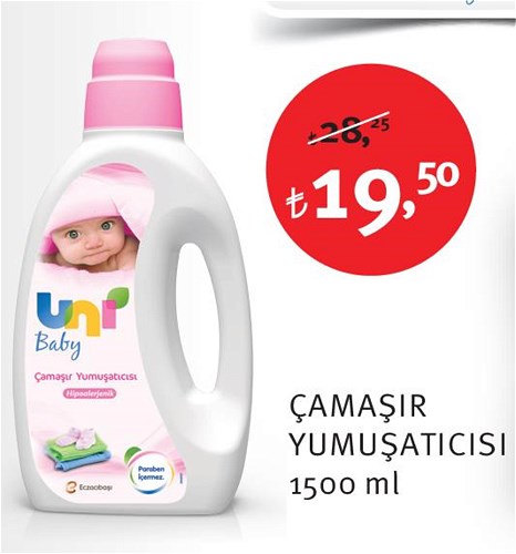 Uni Baby Çamaşır Yumuşatıcısı 1500 ml image