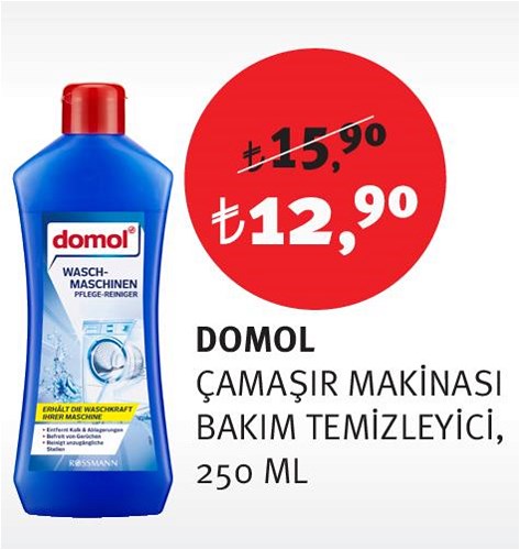 Domol Çamaşır Makinası Bakım Temizleyici 250 Ml image