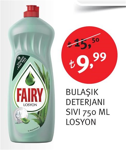 Fairy Bulaşık Deterjanı Sıvı 750 Ml Losyon image