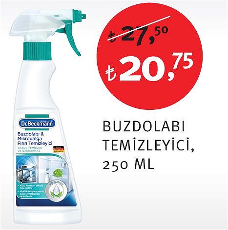 Dr. Beckmann Buzdolabı Temizleyici 250 Ml image