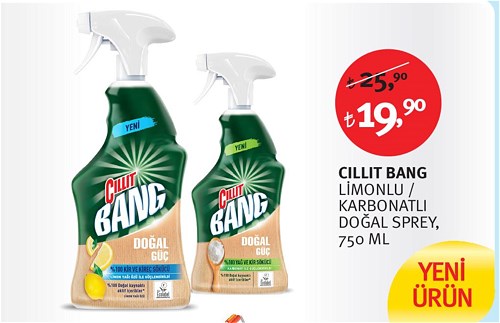 Cillit Bang Limonlu / Karbonatlı Doğal Sprey 750 Ml image