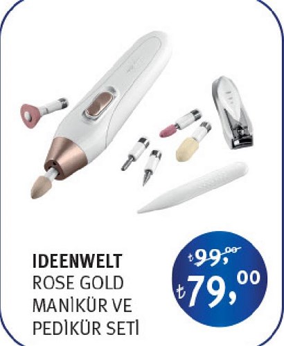 Ideenwelt Rose Gold Manikür ve Pedikür Seti image