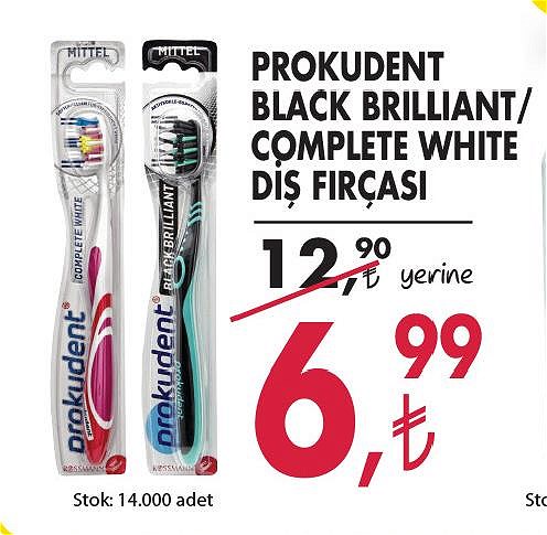 Prokudent Black Brilliant/Complete White Diş Fırçası image