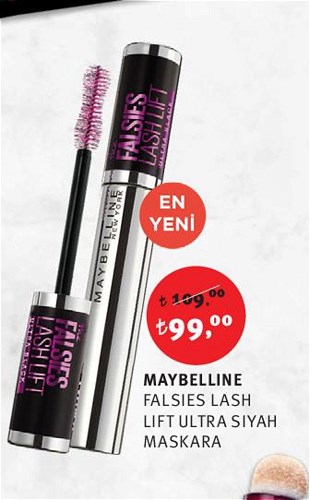 Maybelline Falsies Lash Lift Ultra Siyah Maskara image