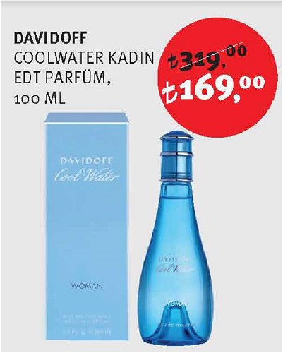 Davidoff Coolwater Kadın Edt Parfüm 100 Ml image