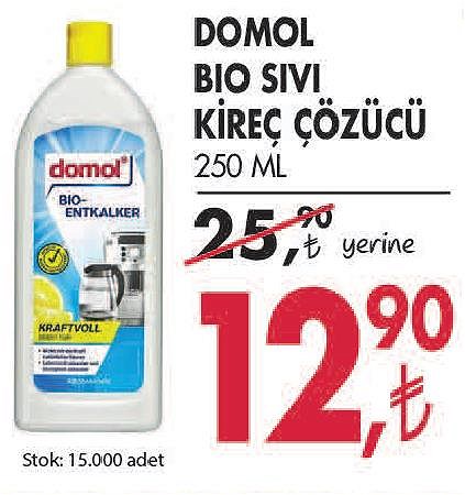 Domol Bio Sıvı Kireç Çözücü 250 Ml image