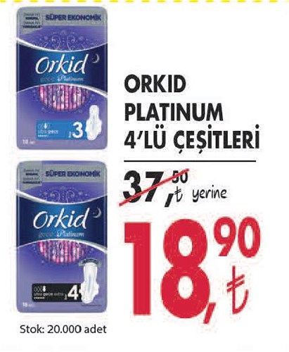 Orkid Platinum 4'lü Çeşitleri image