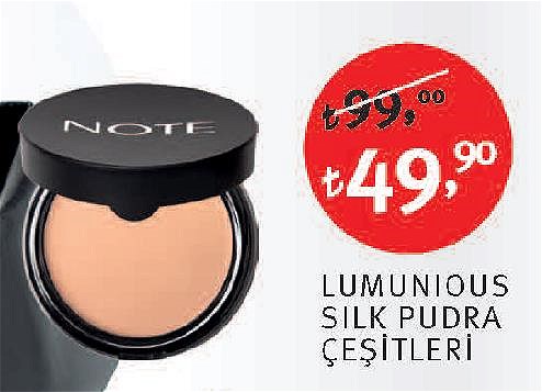 Note Lumunious Silk Pudra Çeşitleri image