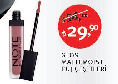 Note Glos Mattemoist Ruj Çeşitleri image