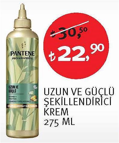 Pantene Uzun ve Güçlü Şekillendirici Krem 275 Ml image