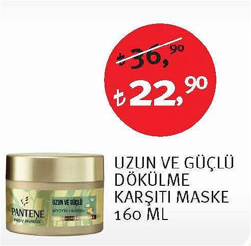 Pantene Uzun ve Güçlü Dökülme Karşıtı Maske 160 Ml image