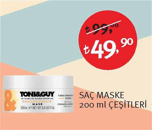 Toni&Guy Saç Maske 200 ml Çeşitleri image