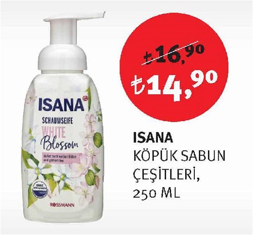 Isana Köpük Sabun Çeşitleri 250 Ml image