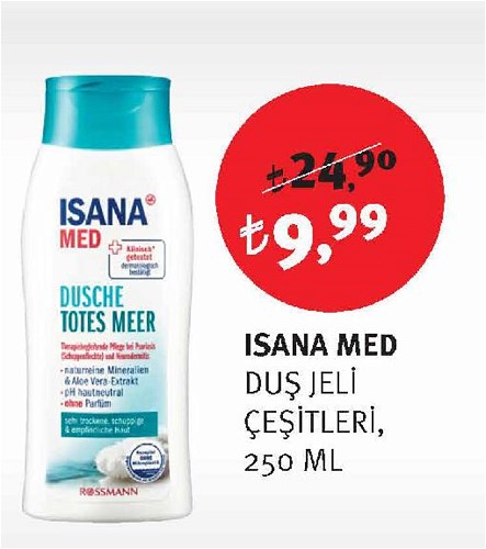 Isana Med Duş Jeli Çeşitleri 250 Ml image