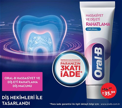 Oral-B Hassasiyet ve Diş Eti Rahatlama Diş Macunu image