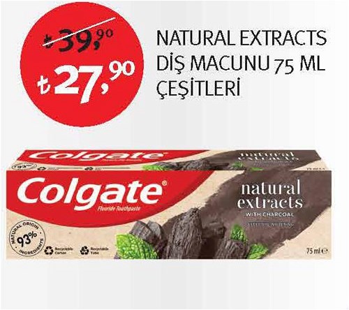 Colgate Natural Extracts Diş Macunu 75 Ml Çeşitleri image