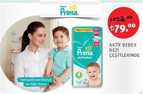 Prima Aktif Bebek Bezi Çeşitleri image
