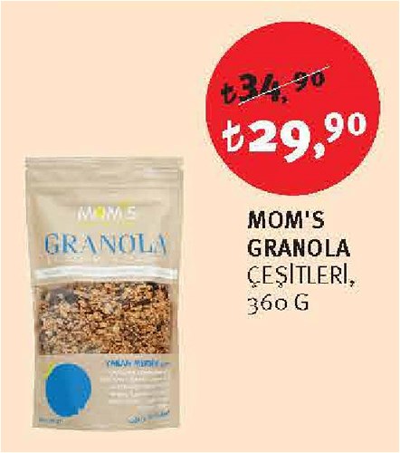 Mom's Granola Çeşitleri 360 G image