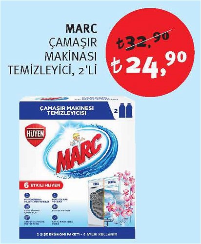 Marc Çamaşır Makinası Temizleyicisi 2'li image