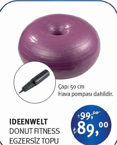 Ideenwelt Donut Fitness Egzersiz Topu image