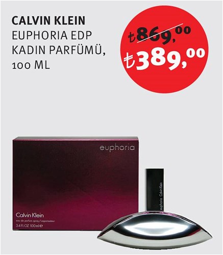 Calvin Klein Euphoria Edp Kadın Parfümü 100 Ml image