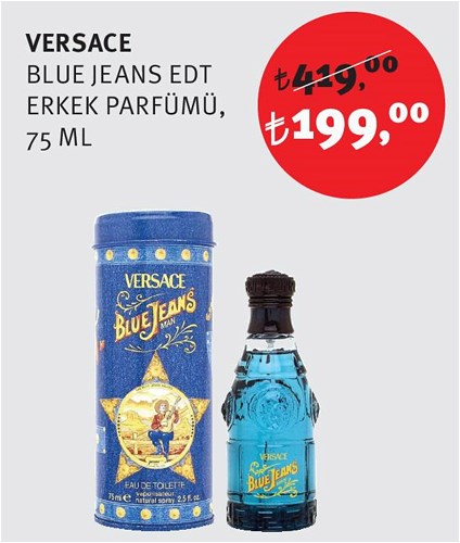 Versace Blue Jeans Edt Erkek Parfümü 75 ml image