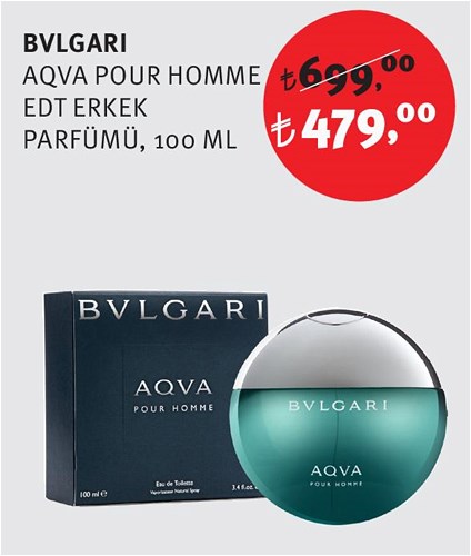 Bvlgari Aqva Pour Homme Edt Erkek Parfümü 100 Ml image