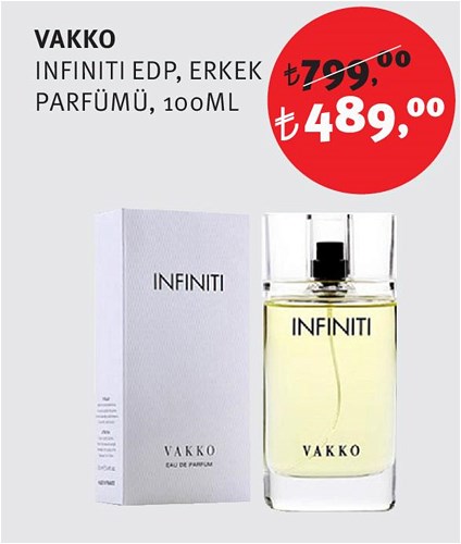 Vakko Infiniti Edp Erkek Parfümü 100 Ml image