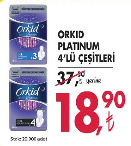 Orkid Platinum 4'lü Çeşitleri image