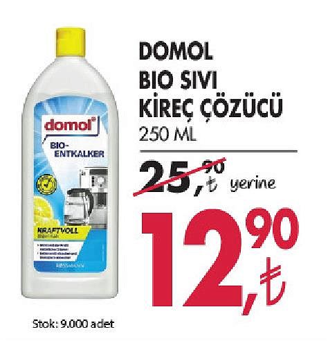 Domol Bio Sıvı Kireç Çözücü 250 Ml image