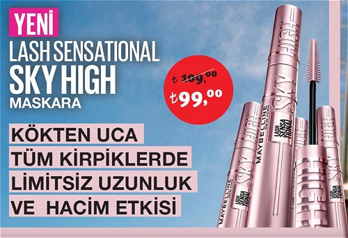 Maybelline Lash Sensational Sky High Maskara image