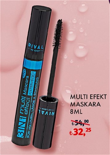 Rival De Loop Multi Efekt Maskara 8 Ml Suya Dayanıklı image