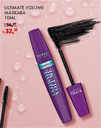 Rival De Loop Ultimate Volume Maskara 10Ml Suya Dayanıklı image