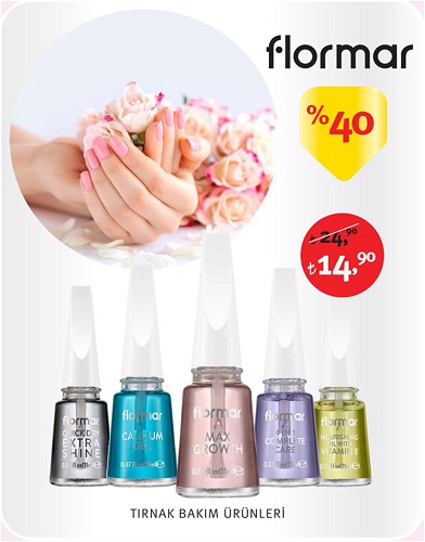 Flormar Tırnak Bakım Ürünleri image