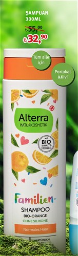 Alterra Şampuan 300Ml Portakal&Kiwi image