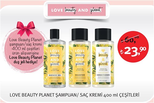 Love Beauty Planet Şampuan / Saç Kremi 400 Ml Çeşitleri image