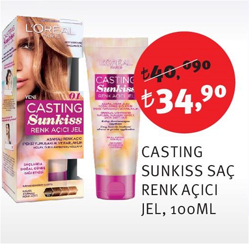 Loreal Casting Sunkiss Saç Renk Açıcı Jel 100 Ml image