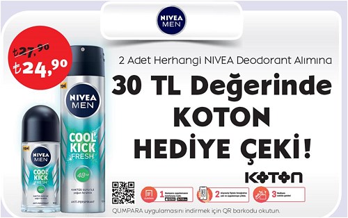 Nivea Men Deodorant image