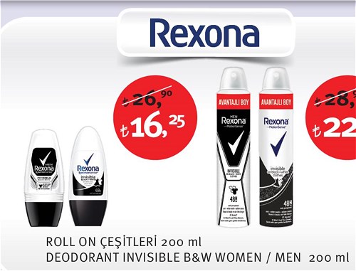 Rexona Roll On Çeşitleri 200 ml image