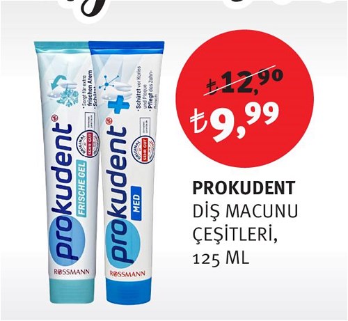 Prokudent Diş Macunu Çeşitleri 125 Ml image