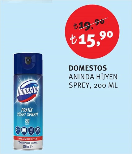 Domestos Anında Hijyen Sprey 200 ml image