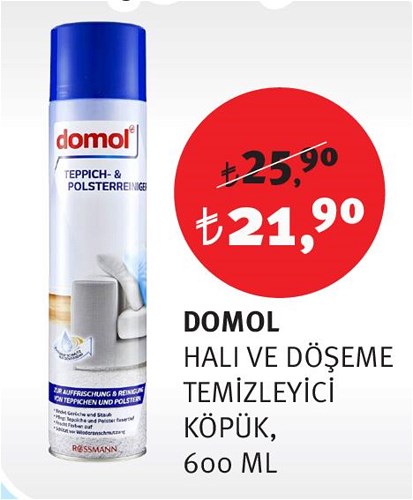 Domol Halı ve Döşeme Temizleyici Köpük 600 Ml image