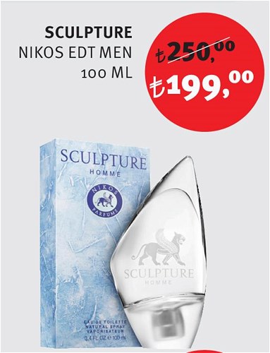 Sculpture Nikos Edt Men 100 Ml image