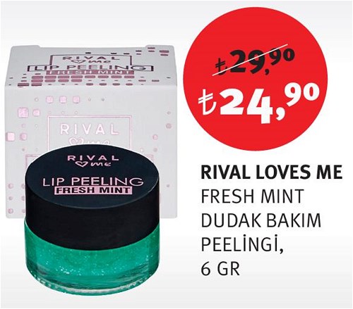 Rival Loves Me Fresh Mint Dudak Bakım Peelingi 6 Gr image