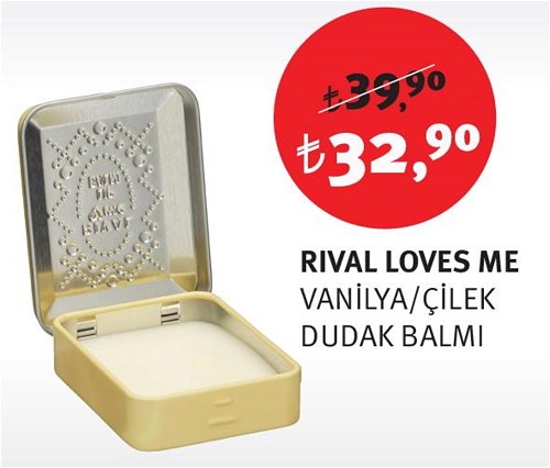 Rival Loves Me Vanilya/Çilek Dudak Balmı image