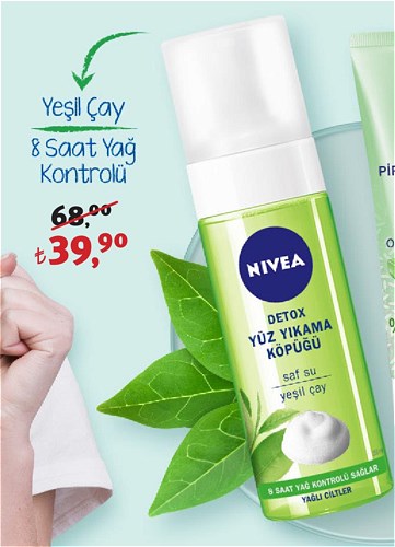 Nivea Yeşil Çay & Saat Yağ Kontrolü image