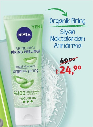 Nivea Organik Pirinç Siyah Noktalardan Arındırma image