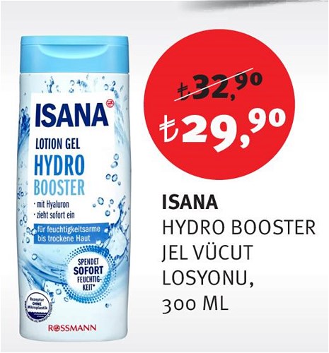 Isana Hydro Booster jel Vücut Losyonu 300 Ml image