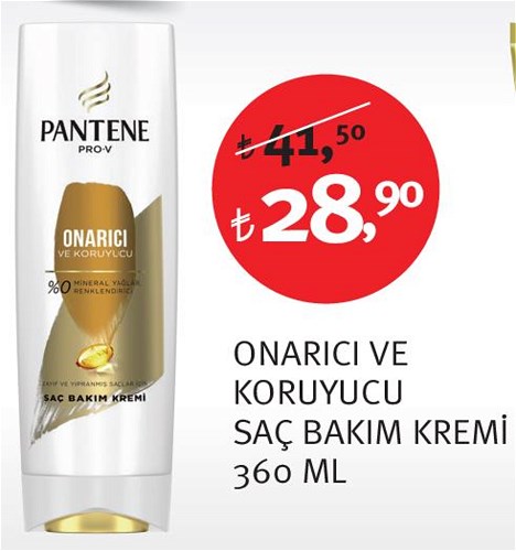 Pantene Onarıcı ve Koruyucu Saç Bakım Kremi 360 Ml image